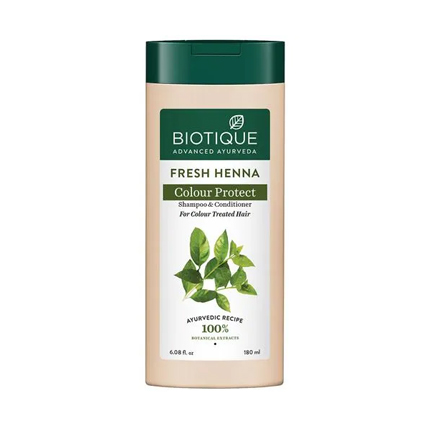 Biotique Shampoo Fresh Henna Colour Protect